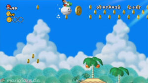 World 4 — New Super Mario Bros. Wii walkthrough screenshot