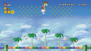 World 4 — New Super Mario Bros. Wii walkthrough screenshot