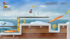 World 4 — New Super Mario Bros. Wii walkthrough screenshot