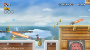 World 4 — New Super Mario Bros. Wii walkthrough screenshot