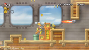 World 4 — New Super Mario Bros. Wii walkthrough screenshot