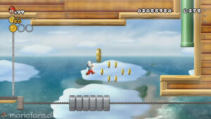 World 4 — New Super Mario Bros. Wii walkthrough screenshot