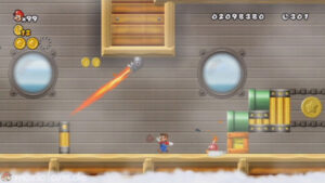 World 4 — New Super Mario Bros. Wii walkthrough screenshot