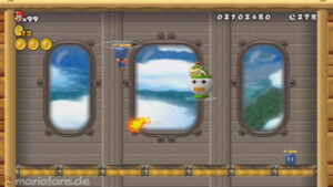 World 4 — New Super Mario Bros. Wii walkthrough screenshot