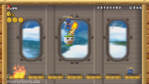 World 4 — New Super Mario Bros. Wii walkthrough screenshot
