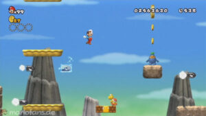 World 6 — New Super Mario Bros. Wii walkthrough screenshot