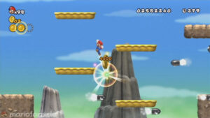 World 6 — New Super Mario Bros. Wii walkthrough screenshot