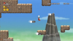World 6 — New Super Mario Bros. Wii walkthrough screenshot