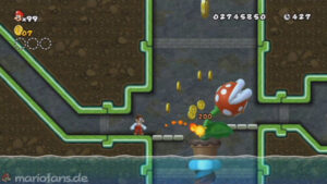 World 6 — New Super Mario Bros. Wii walkthrough screenshot