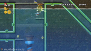 World 6 — New Super Mario Bros. Wii walkthrough screenshot