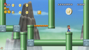 World 6 — New Super Mario Bros. Wii walkthrough screenshot