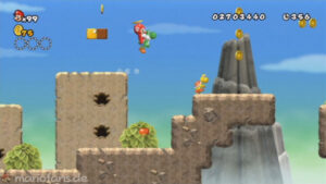 World 6 — New Super Mario Bros. Wii walkthrough screenshot
