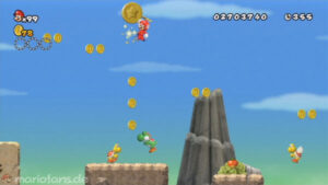 World 6 — New Super Mario Bros. Wii walkthrough screenshot
