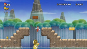 World 6 — New Super Mario Bros. Wii walkthrough screenshot