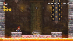 World 6 — New Super Mario Bros. Wii walkthrough screenshot