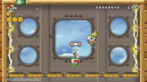 World 6 — New Super Mario Bros. Wii walkthrough screenshot