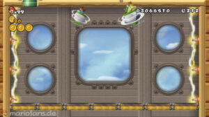 World 6 — New Super Mario Bros. Wii walkthrough screenshot