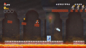 World 6 — New Super Mario Bros. Wii walkthrough screenshot