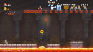 World 6 — New Super Mario Bros. Wii walkthrough screenshot