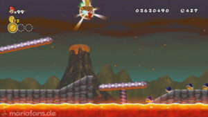 World 8 — New Super Mario Bros. Wii walkthrough screenshot