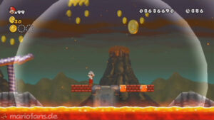 World 8 — New Super Mario Bros. Wii walkthrough screenshot