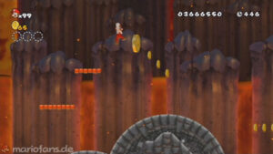 World 8 — New Super Mario Bros. Wii walkthrough screenshot