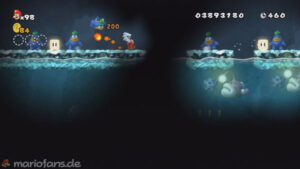 World 8 — New Super Mario Bros. Wii walkthrough screenshot