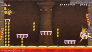World 8 — New Super Mario Bros. Wii walkthrough screenshot