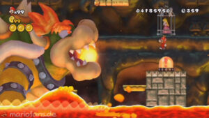 World 8 — New Super Mario Bros. Wii walkthrough screenshot