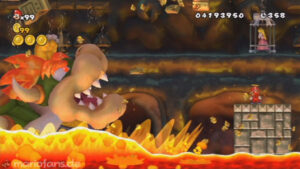 World 8 — New Super Mario Bros. Wii walkthrough screenshot