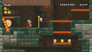 World 8 — New Super Mario Bros. Wii walkthrough screenshot