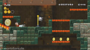 World 8 — New Super Mario Bros. Wii walkthrough screenshot