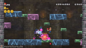 World 8 — New Super Mario Bros. Wii walkthrough screenshot