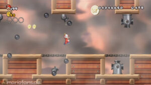 World 8 — New Super Mario Bros. Wii walkthrough screenshot