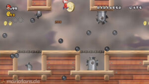 World 8 — New Super Mario Bros. Wii walkthrough screenshot