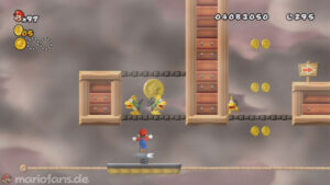 World 8 — New Super Mario Bros. Wii walkthrough screenshot