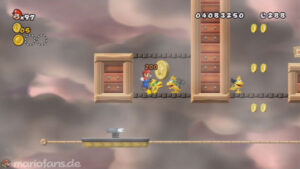 World 8 — New Super Mario Bros. Wii walkthrough screenshot
