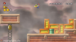 World 8 — New Super Mario Bros. Wii walkthrough screenshot