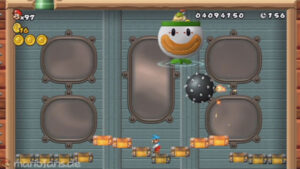World 8 — New Super Mario Bros. Wii walkthrough screenshot