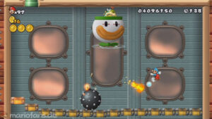 World 8 — New Super Mario Bros. Wii walkthrough screenshot