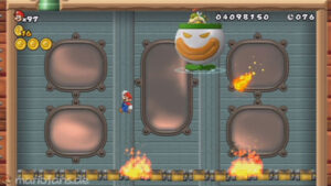 World 8 — New Super Mario Bros. Wii walkthrough screenshot