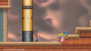World 8 — New Super Mario Bros. Wii walkthrough screenshot