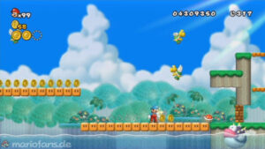 World 9 — New Super Mario Bros. Wii walkthrough screenshot