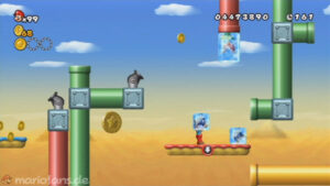 World 9 — New Super Mario Bros. Wii walkthrough screenshot