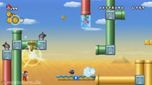 World 9 — New Super Mario Bros. Wii walkthrough screenshot