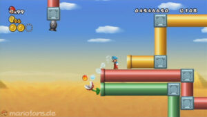 World 9 — New Super Mario Bros. Wii walkthrough screenshot