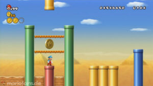 World 9 — New Super Mario Bros. Wii walkthrough screenshot