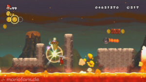 World 9 — New Super Mario Bros. Wii walkthrough screenshot