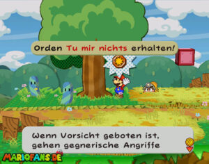 Chapter 1: Castle and Dragon — Paper Mario: The Thousand-Year Door walkthrough screenshot