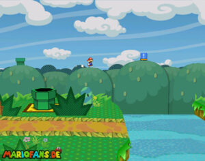 Chapter 1: Castle and Dragon — Paper Mario: The Thousand-Year Door walkthrough screenshot